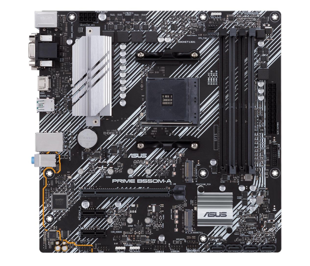 ASUS Płyta główna Prime B550M-A/CSM AM4 4DDR4 HDMI M.2 mATX PRIME B550M-A/CSM - 1203198 - zdjęcie 4